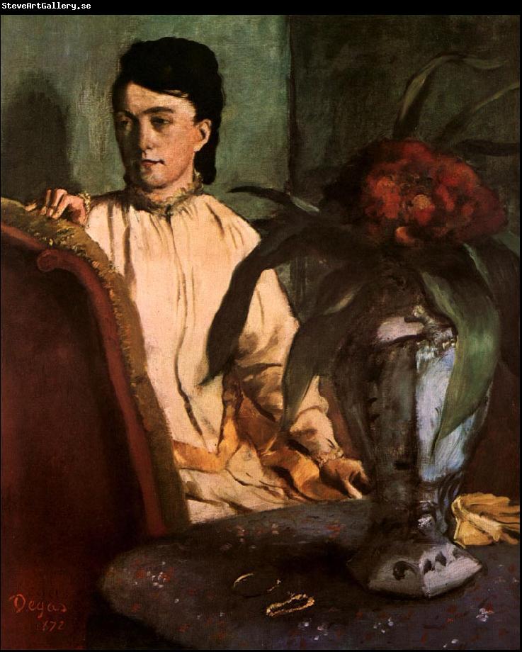 Edgar Degas Seated Woman